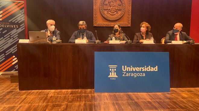 Inauguración de la Cátedra Edelvives en la Universidad de Zaragoza.