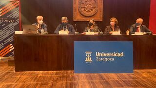 Inauguración de la Cátedra Edelvives en la Universidad de Zaragoza.