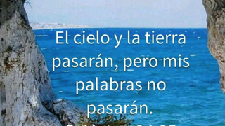 Mis palabras no pasarán