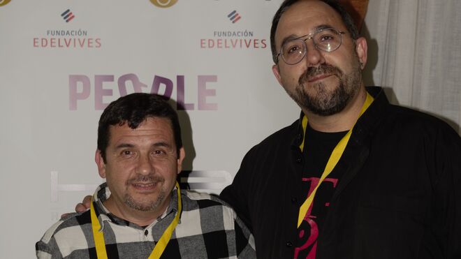 Txenti con Toño Casado