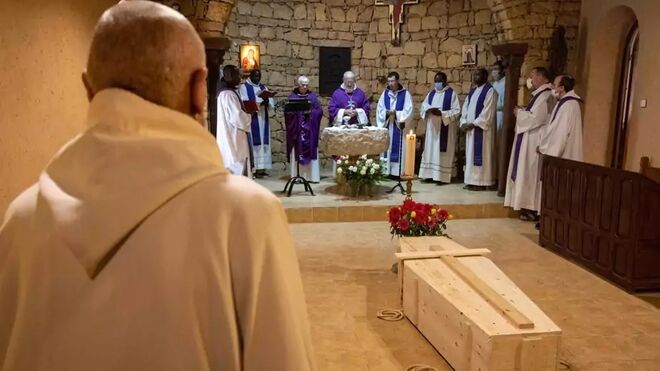 Funeral por el religioso