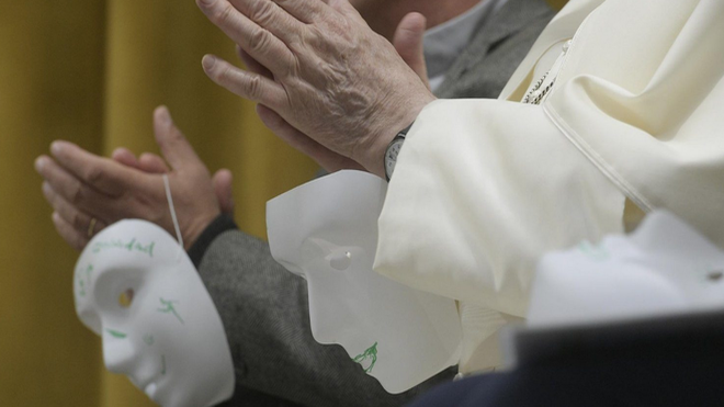 El papa, con Scholas