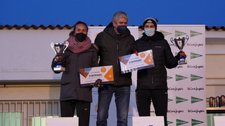 Ester Rodríguez y Alberto Domínguez, ganadores de la VI San Silvestre  Universitaria