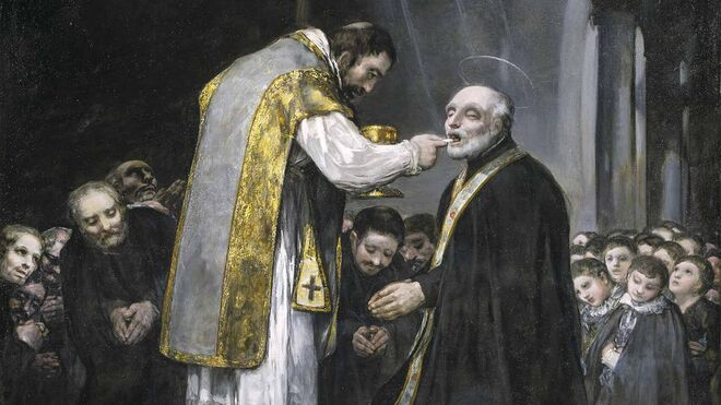 La última confesión de san José de Calazanz. Goya