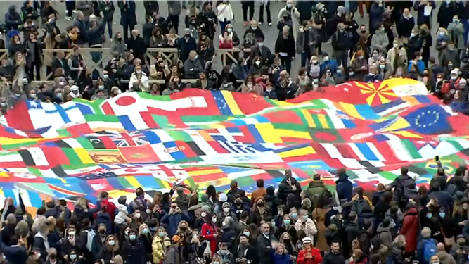 Bandera de los emigrantes