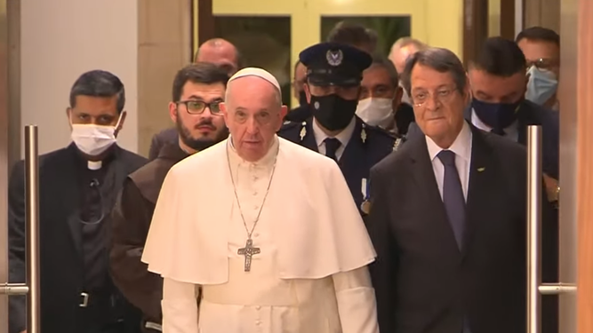 El Papa y el presidente