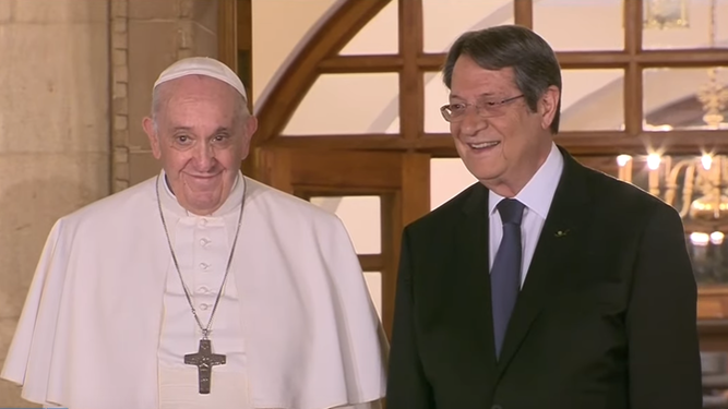 El Papa y el presidente