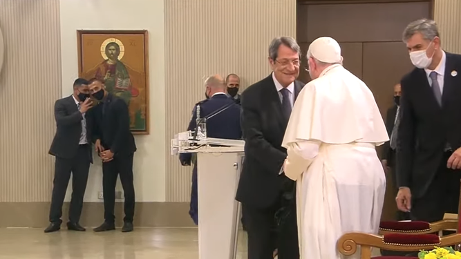 El Papa y el presidente