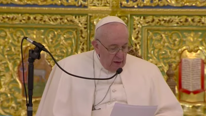 Discurso del papa
