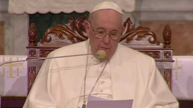 Palabras del Papa a los migrantes