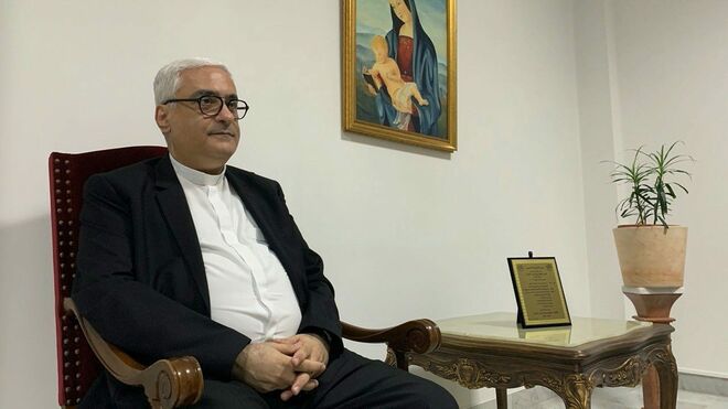 Monseñor Paul Abdel Sater, obispo maronita de Beirut