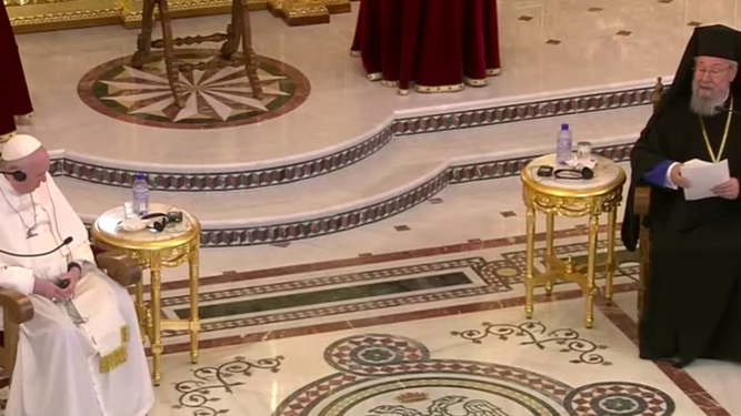 Bergoglio, al Santo Sínodo Ortodoxo: "Hagamos de Chipre un puente entre el cielo y la tierra"