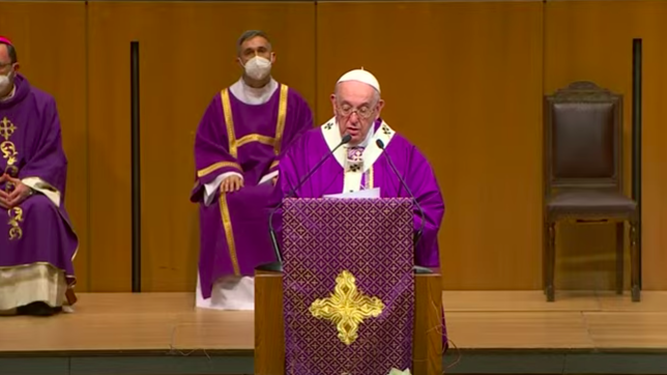 Homilía papal
