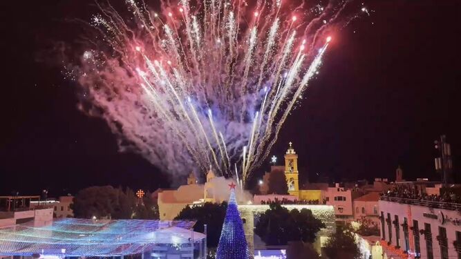 Belén da comienzo a sus Navidades sin apenas peregrinos en sus calles