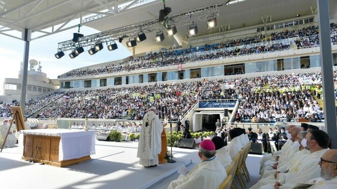 Misa del Papa en Nicosia