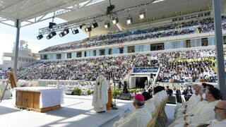 Misa del Papa en Nicosia