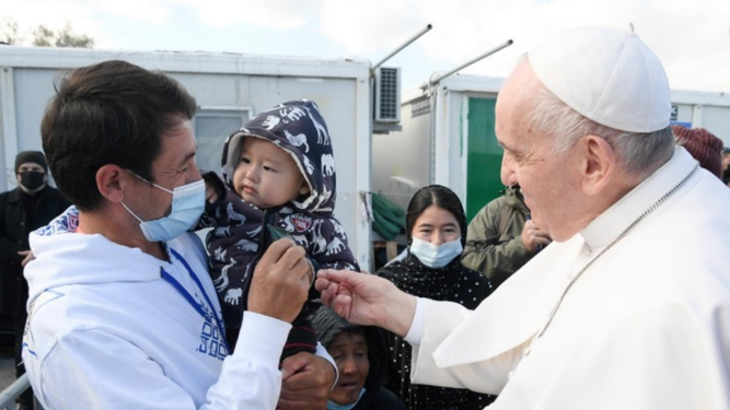 El Papa en Lesbos