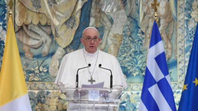 Discurso papal sobre la democracia en Atenas