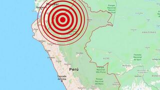 Sismo con epicentro en la región Amazonas