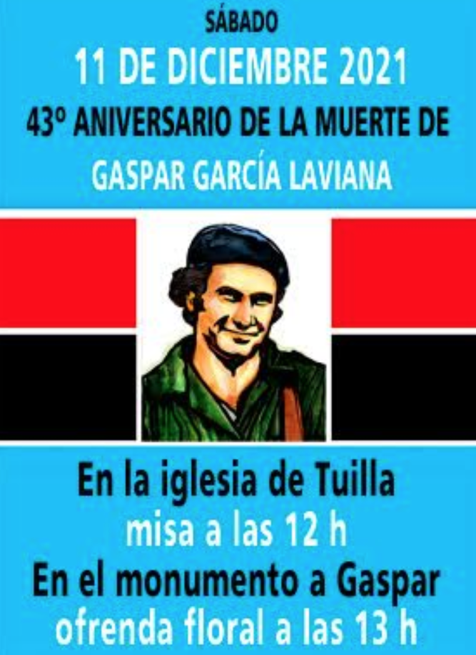 Aniversario de Gaspar García Laviana
