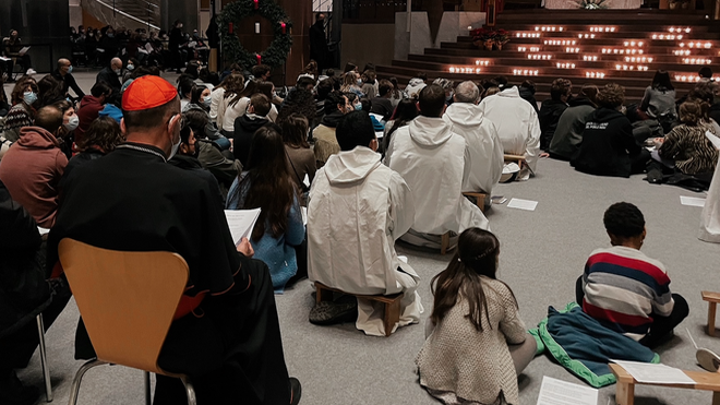 Taizé en la Sagrada Familia