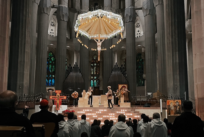 Taizé en la Sagrada Familia