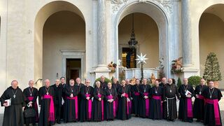 Los obispos españoles, tras su encuentro con el Papa
