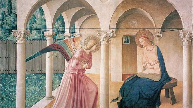 Anunciación. Fra Angelico