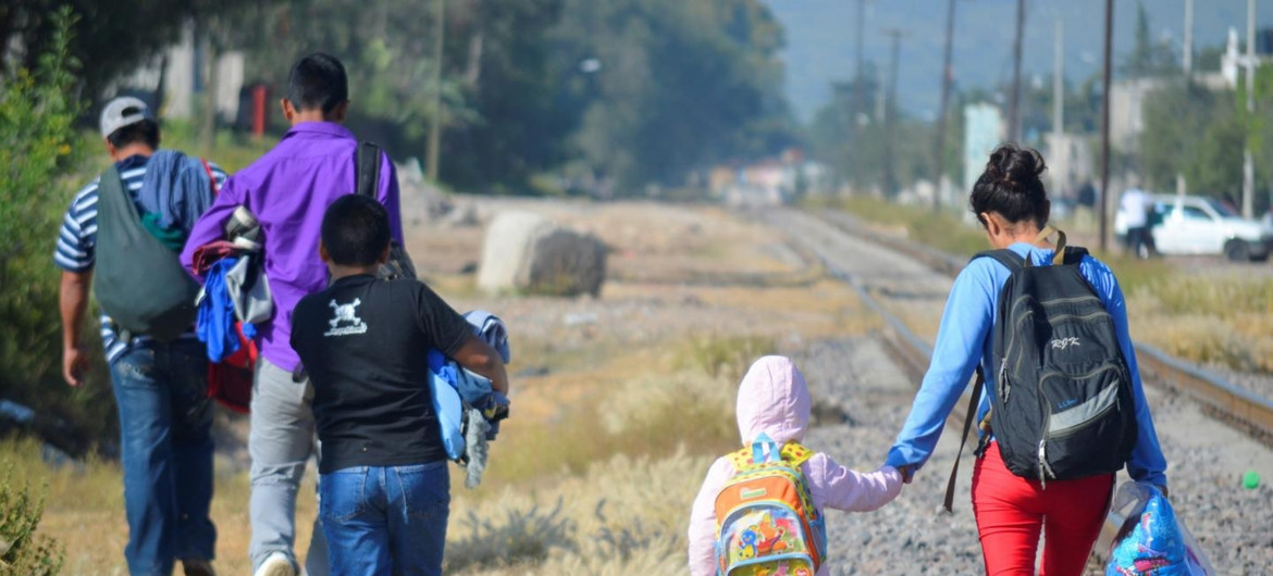 Migrantes en México