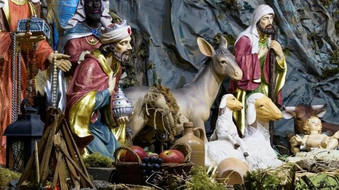 Pesebre tradicional.