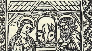 Grabado del "Vita Christi", de sor Isabel de Villena, abadesa del Monasterio de la Trinidad.