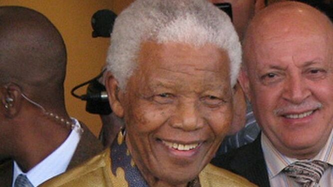 Nelson Mandela, en una imagen tomada en 2008