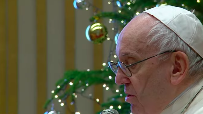 Discurso del Papa a la Curia