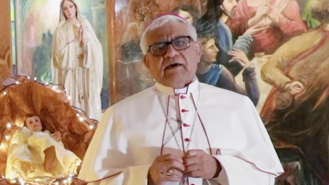 Mons. Miguel Cabrejos en su mensaje de Navidad