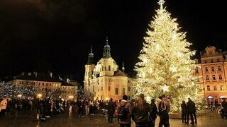La Navidad en Praga, República Checa.