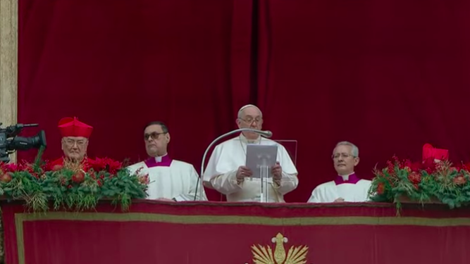 Bendición Urbi et Orbi del Papa