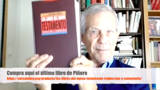 Antonio Piñero, durante la entrevista