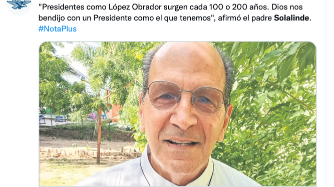 Declaraciones polémicas.Solalinde