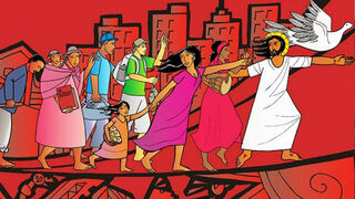 Juntos, caminando hacia la luz, Jesús