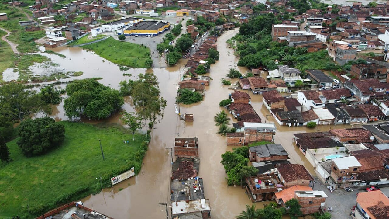 Inundaciones en Brasil