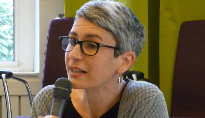 Muller-Colard en el Instituto Protestante de Teología de París, 15 de abril de 2019.