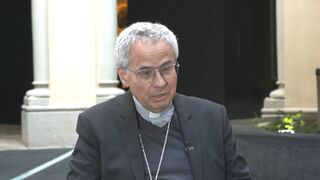 Joan Planellas, durante la entrevista en TV3.