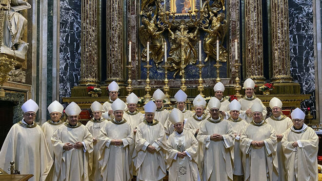 Obispos españoles en Santa María la Mayor