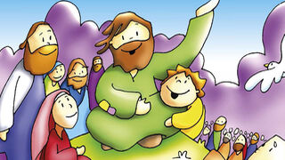 Ilustración de Cuéntame la Biblia. Fano