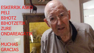 A Peli Romarategui, misionero y artesano por sus 100 años de vida