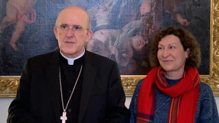 Cardenal Osoro y Rosa María Abad León