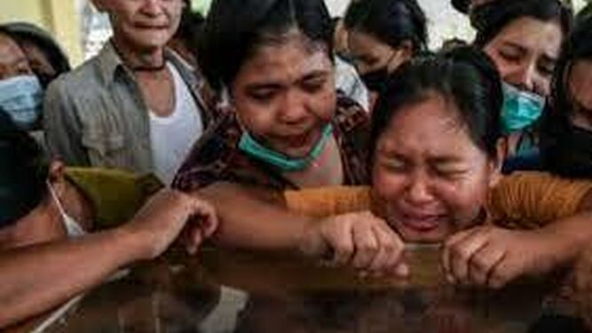 Desesperación en Myanmar
