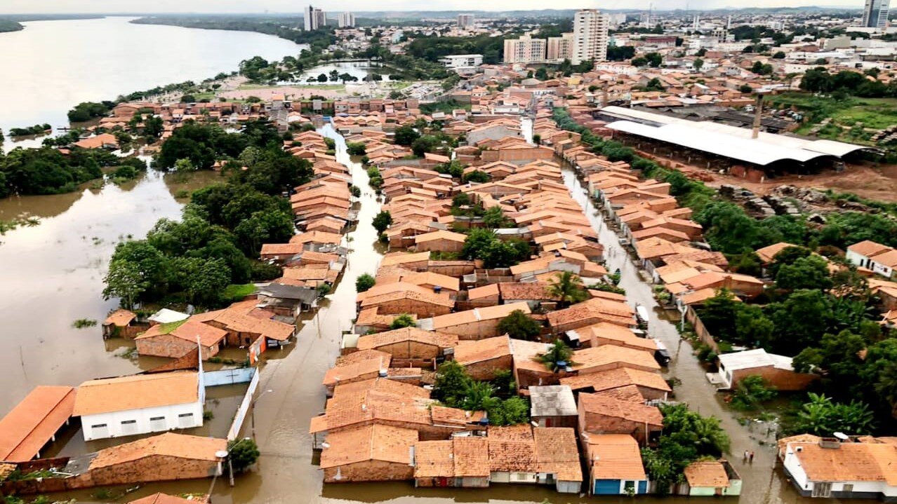 Río Tocantins en Imperatriz