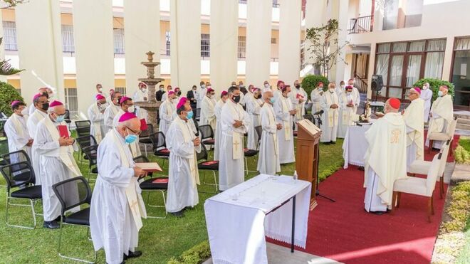 Monseñor Cabrejos. 121ª Asamblea del episcopado peruano