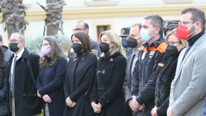 Minuto de silencio en Moncada